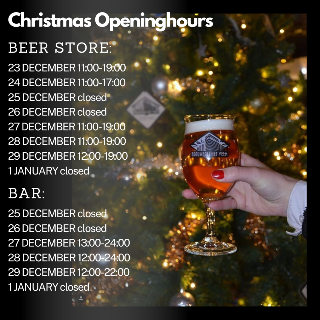 Christmas Openinghours